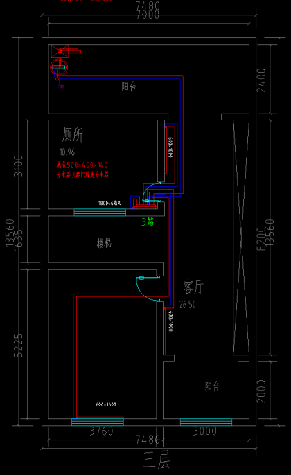 成都花园别墅旧房改造安装暖气片案例 成都花园别墅旧房改造安装暖气片案例